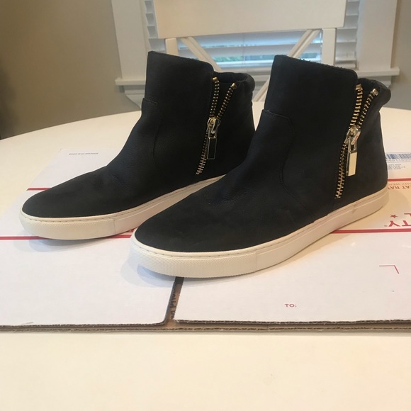 kiera zip high top sneaker